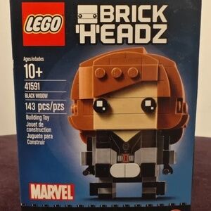 LEGO BRICK'H'EADZ Marvel "Black Widow" 41591 UNOPENED